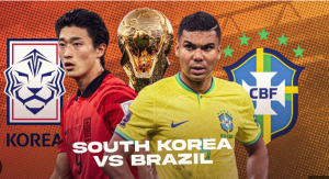 Brazil vs Korea Republic Live Streaming